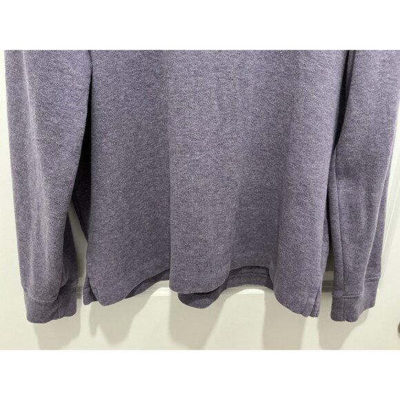 Polo Ralph Lauren 1/4 Zip Pullover Size Large Men's Purple Long Sleeve - Picture 4 of 8